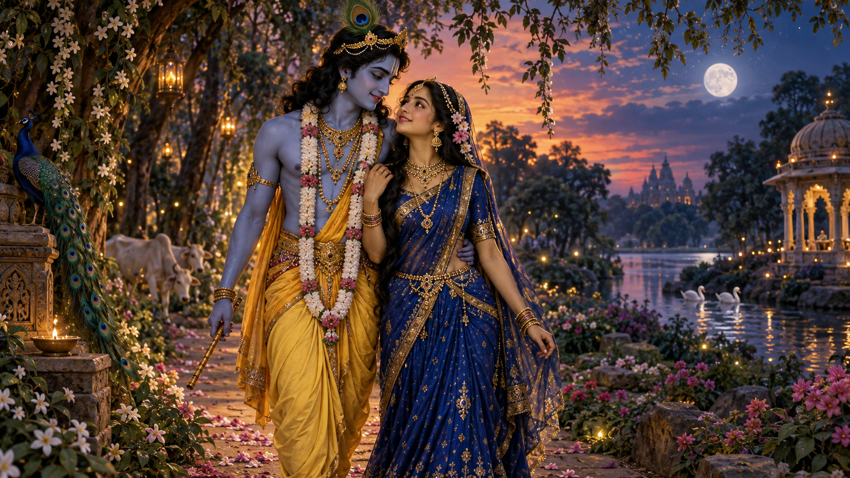 Radha and Krishna by Yamuna 66
